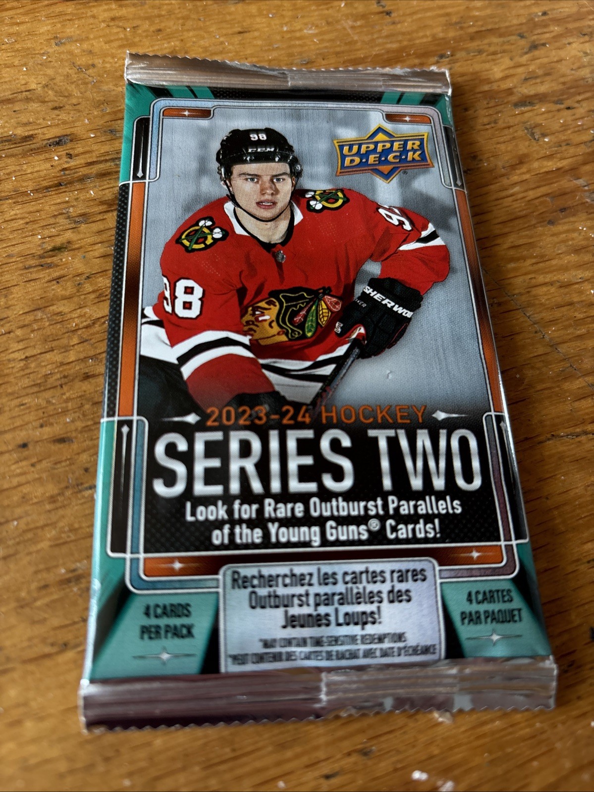 23/24 UD SERIES TWO Gravity Unopened New Retail Pack Bedard?
