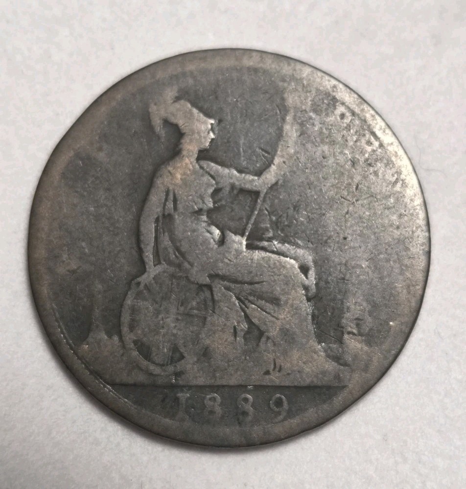 1889 Great Britain 1 Penny 1889 Great Britain 1 Penny