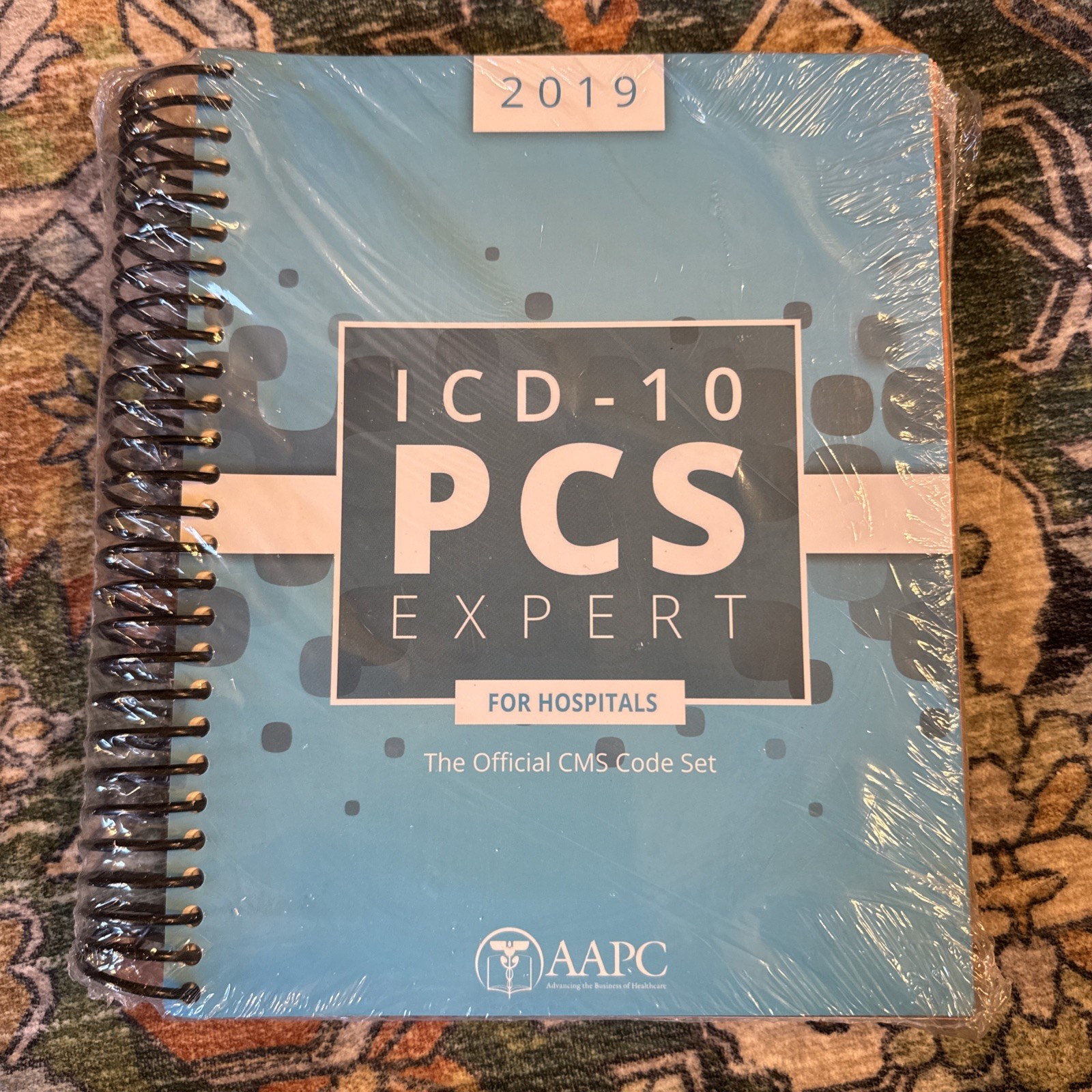 NEW Unopened ICD-10 PCS Expert 2019 for Hospitals Official CMS Code Set Spiral