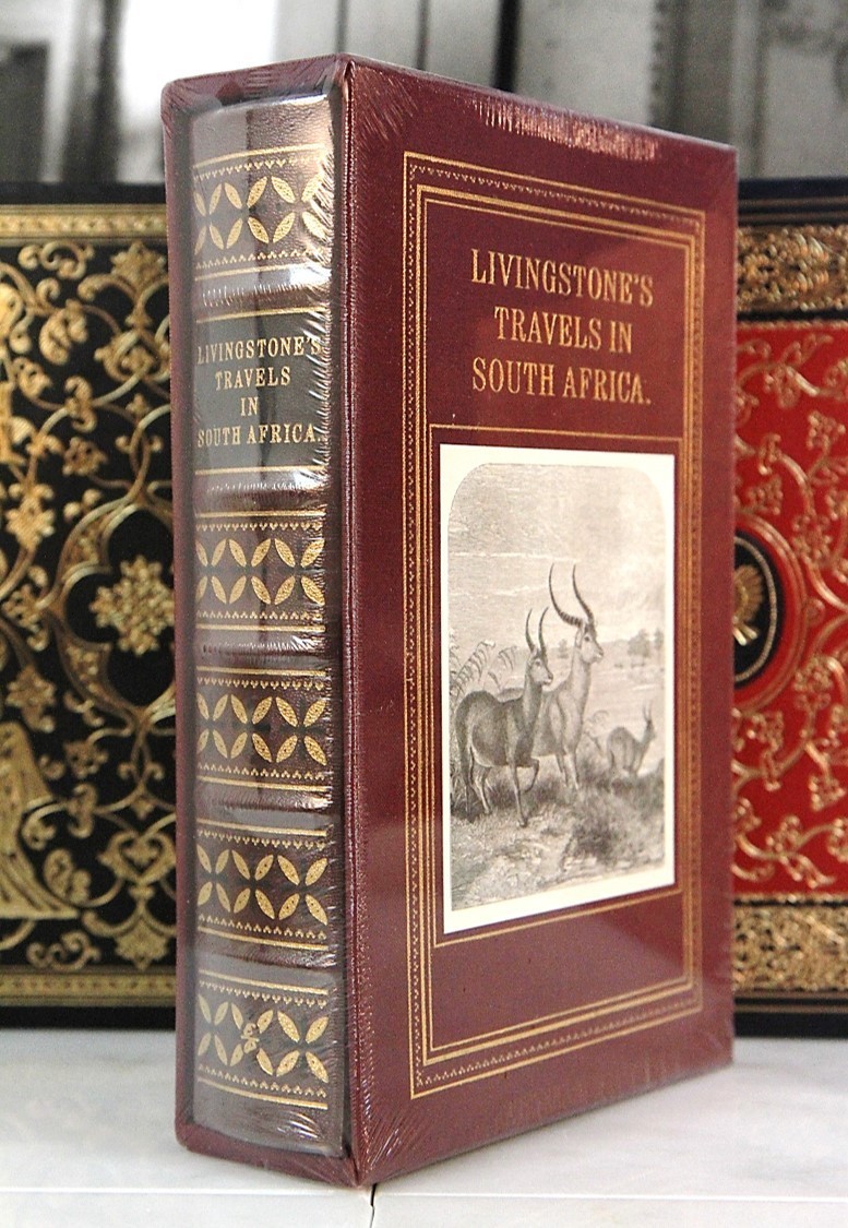 LIVINGSTONE\'S TRAVELS IN SOUTH AFRICA DELUXE LIMITED- Easton Press SEALED w/ BOX