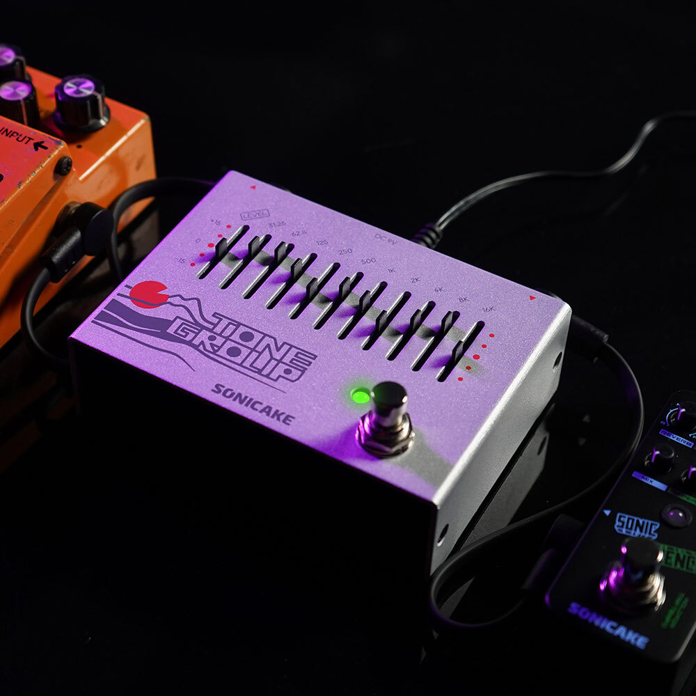 SONICAKE Levitate/Warped Dimension/Tone Group Equalizer Guitar Multi Effects Ped
