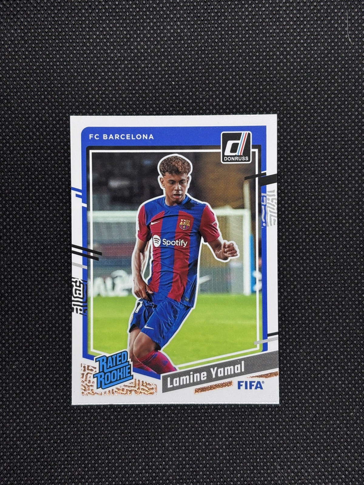 2023-24 Lamine Yamel Panini Donruss Rated Rookie RC FIFA #177 