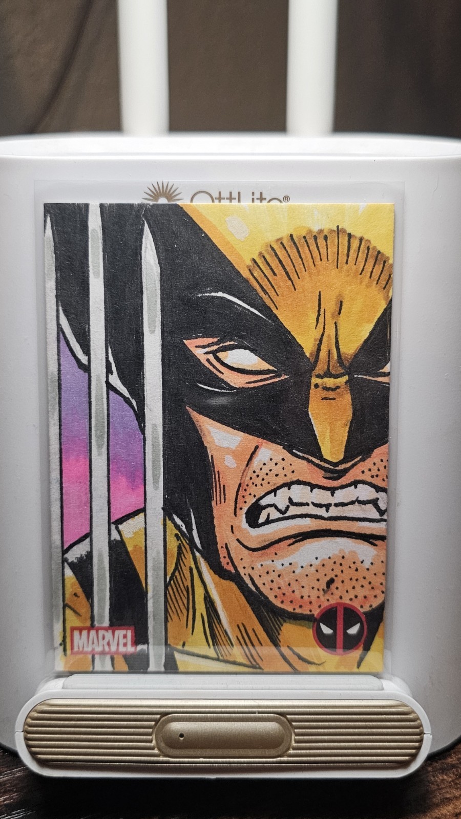 🔥 2025 Topps Deadpool Wolverine Sketch Card Artist Joe Grotesque 1/1 🔥 2025 Topps Deadpool Wolverine Sketch Card Artist Joe Grotesque 1/1