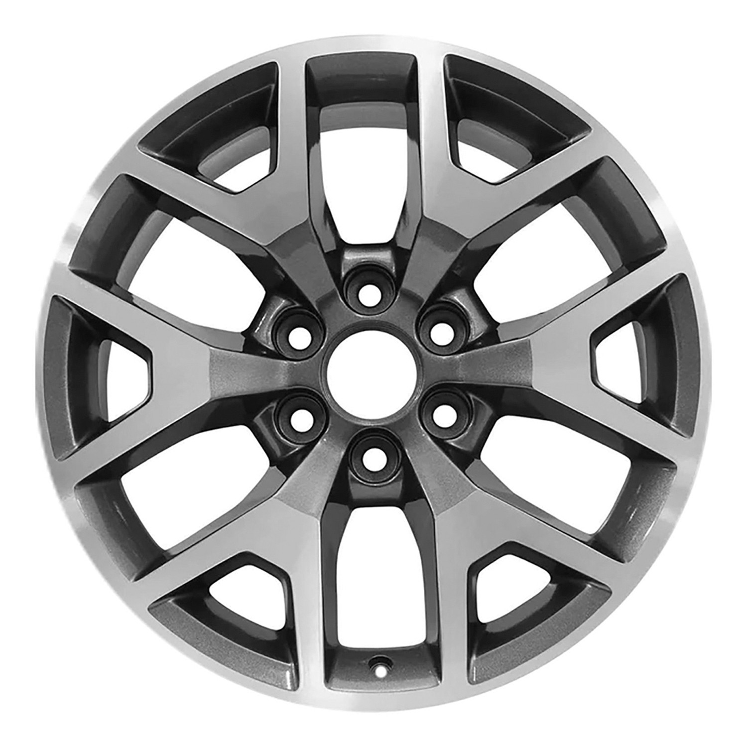 Reconditioned 20x9 Machined Medium Charcoal Metallic Wheel fits 560-05658 Reconditioned 20x9 Machined Medium Charcoal Metallic Wheel fits 560-05658