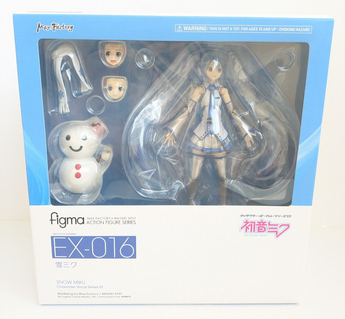 figma EX-016 Snow Miku Hatsune Miku Max Factory Action Figure Boxed Japan