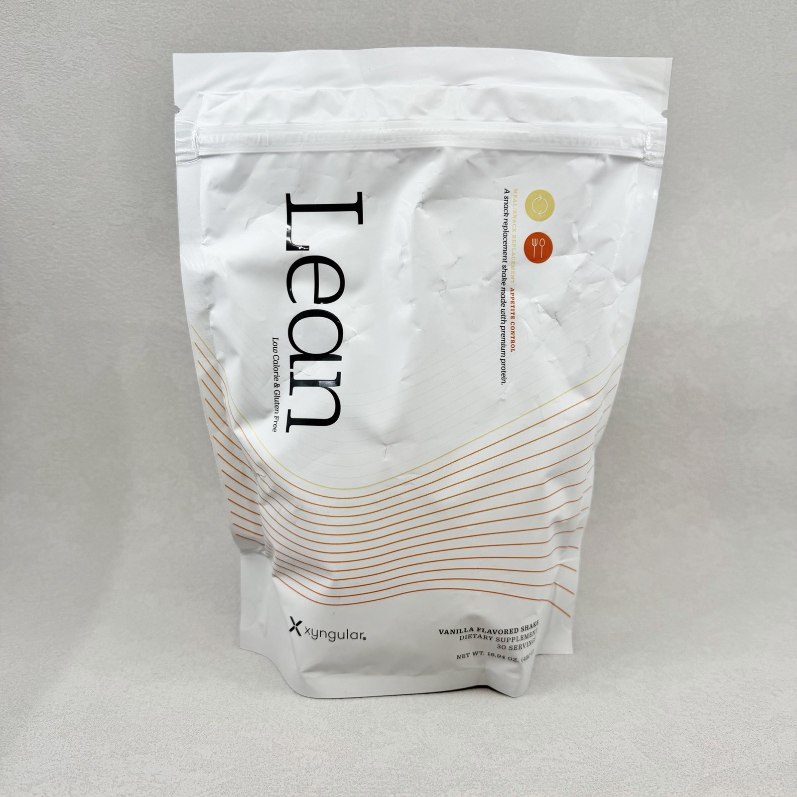 Xyngular Lean Vanilla 30 Servings Exp 07/2026 New Sealed Bag Xyngular Lean Vanilla 30 Servings Exp 07/2026 New Sealed Bag