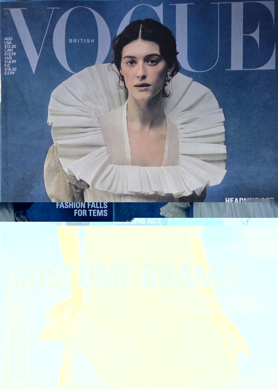 DAISY EDGAR-JONES - VOGUE UK MAGAZINE - AUG 2026 - BRAND NEW DAISY EDGAR-JONES - VOGUE UK MAGAZINE - AUG 2026 - BRAND NEW