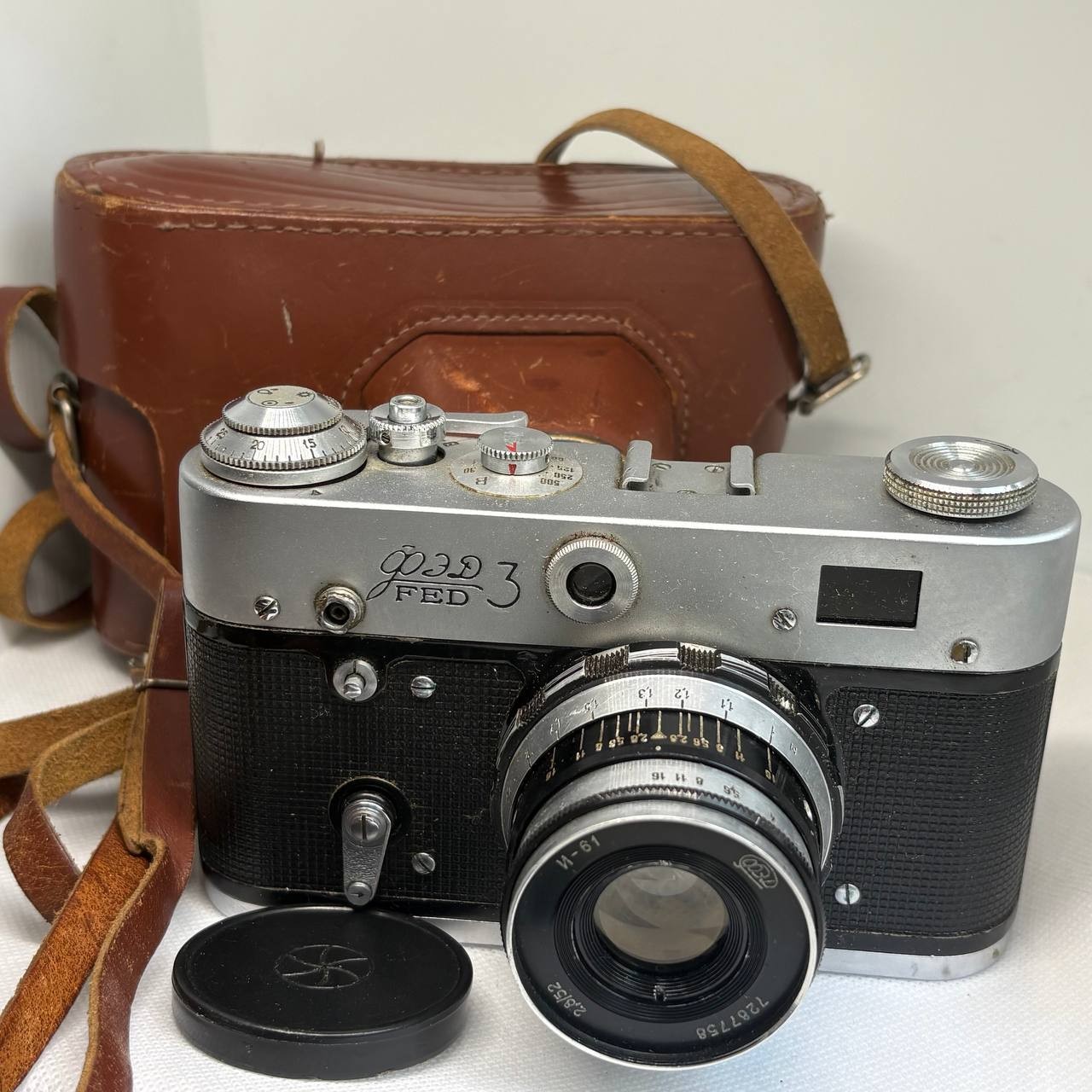 FED 3 soviet rangefinder camera 35mm professional serviced and tested FED 3 soviet rangefinder camera 35mm professional serviced and tested