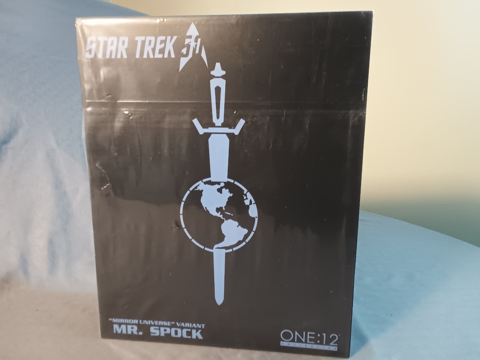 Mezco One:1/12th Star Trek Spock Mirror Universe Variant SDCC 2016 New Sealed