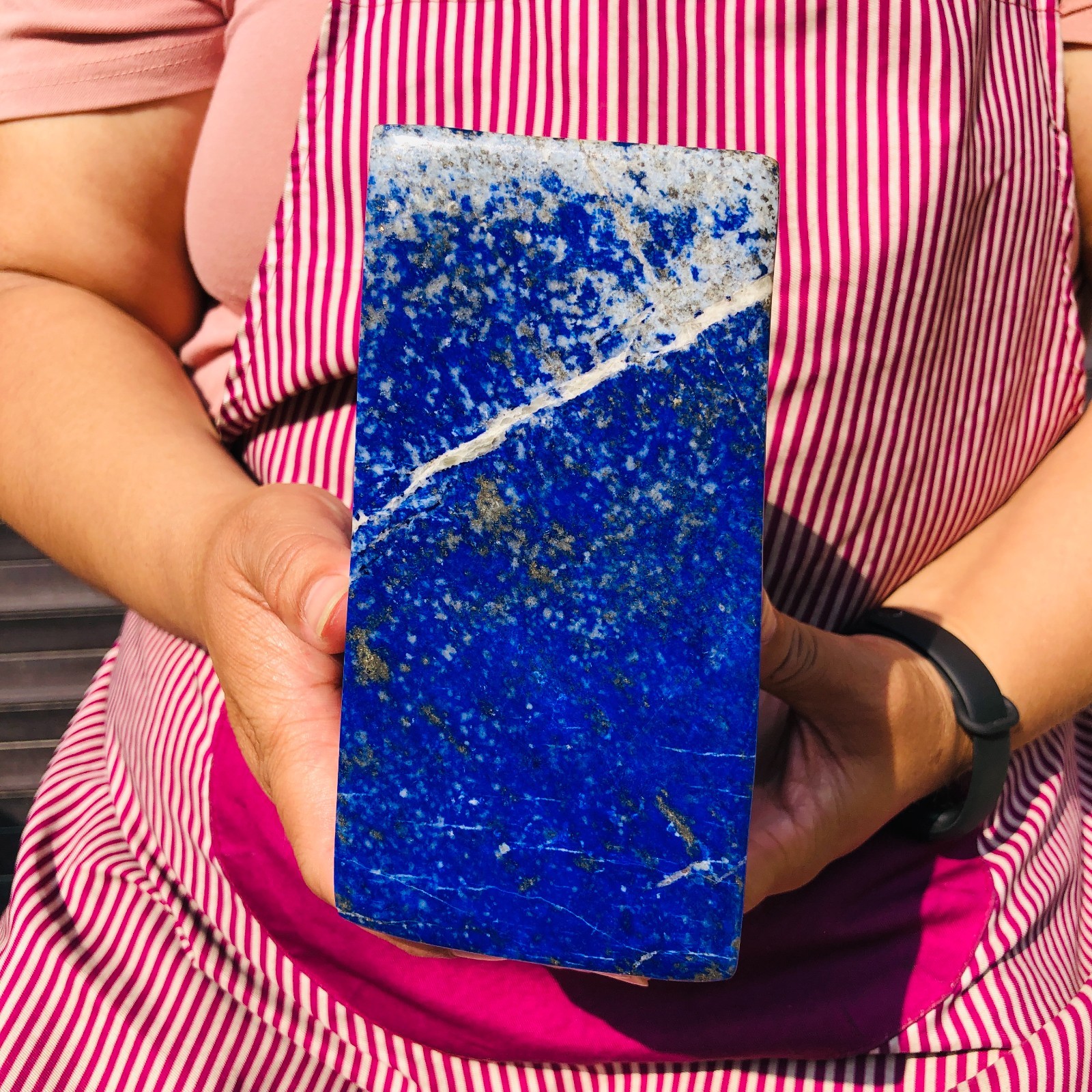 8.73LB Natural Lapis Lazuli Hand Polished Crystal Mineral Specimen Healing