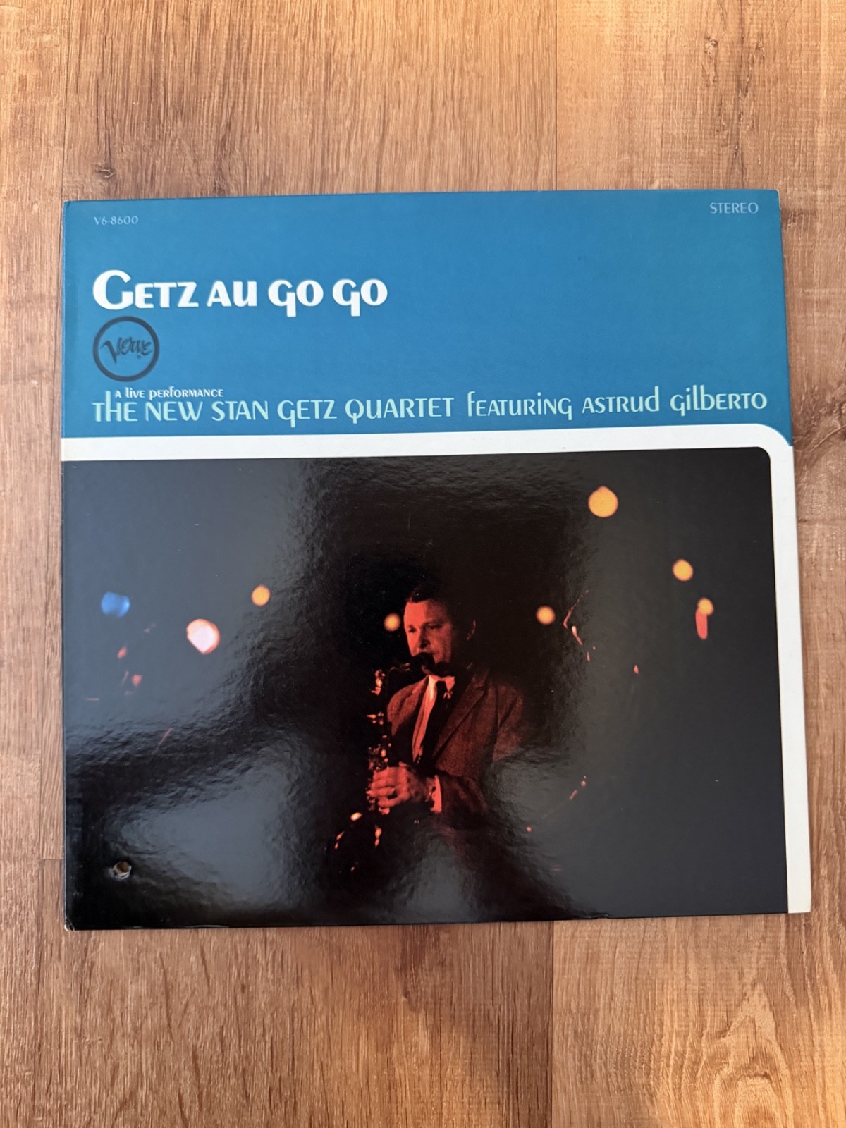 Stan Getz Quartet Astrud Gilberto Getz Au Go Go Verve V6-8600 Vinyl LP