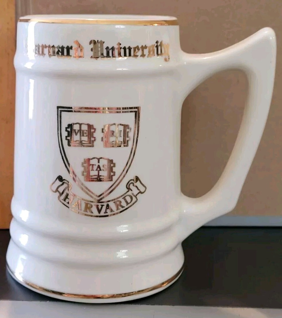 Vintage Harvard UNIVERSITY Stein Mug 1950S or 1960s?