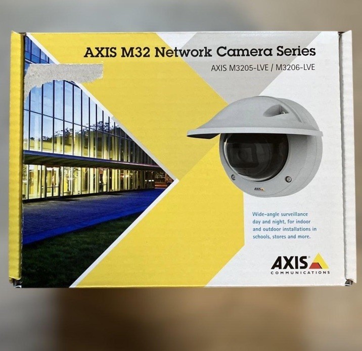 AXIS M3205-LVE Indoor Outdoor Day Night Vandal Resistant Surveillance Camera AXIS M3205-LVE Indoor Outdoor Day Night Vandal Resistant Surveillance Camera