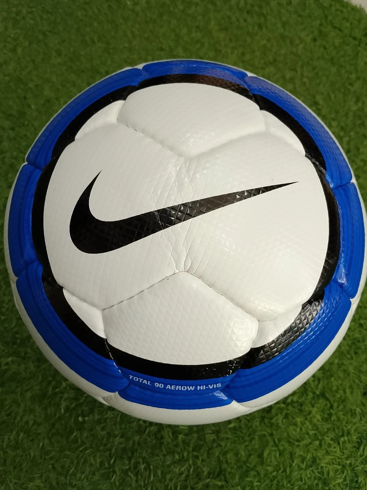 Nike Total 90 Aerow HI-VIS Premier League Blue Match Ball Soccer Ball Football 5