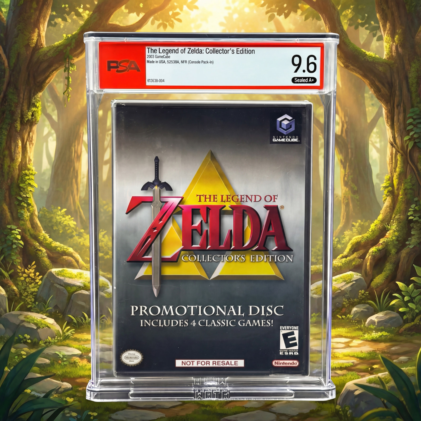 The Legend of Zelda: Collector\'s Edition • PSA 9.6 A+ • GameCube The Legend of Zelda: Collector\'s Edition • PSA 9.6 A+ • GameCube