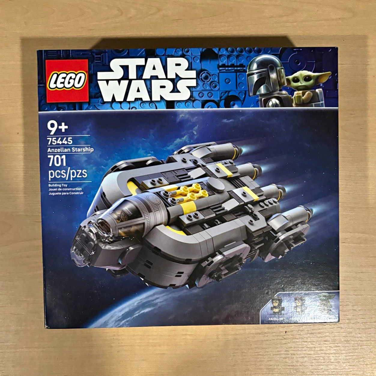 LEGO Star Wars The Mandalorian Anzellan Starship 75445 701pc Brick Sep LEGO Star Wars The Mandalorian Anzellan Starship 75445 701pc Brick Sep