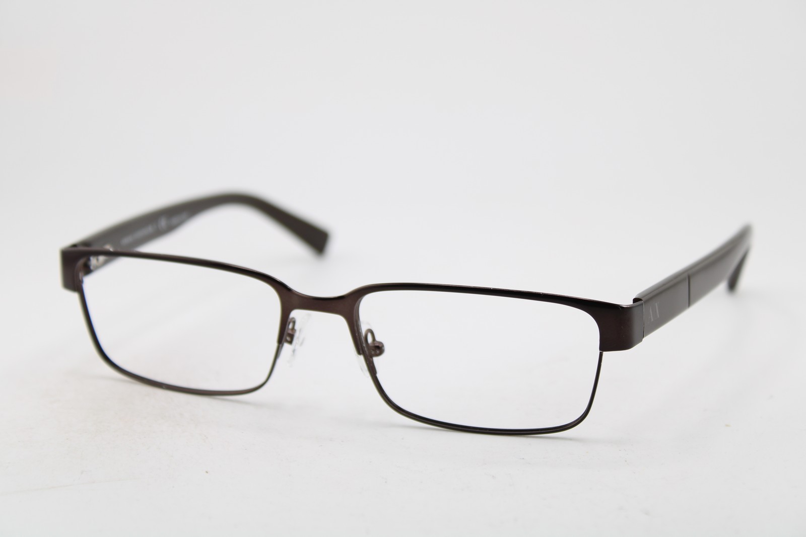NEW ARMANI EXCHANGE AX 1017 6083 BROWN GUNMETAL AUTHENTIC EYEGLASSES 54-17 NEW ARMANI EXCHANGE AX 1017 6083 BROWN GUNMETAL AUTHENTIC EYEGLASSES 54-17