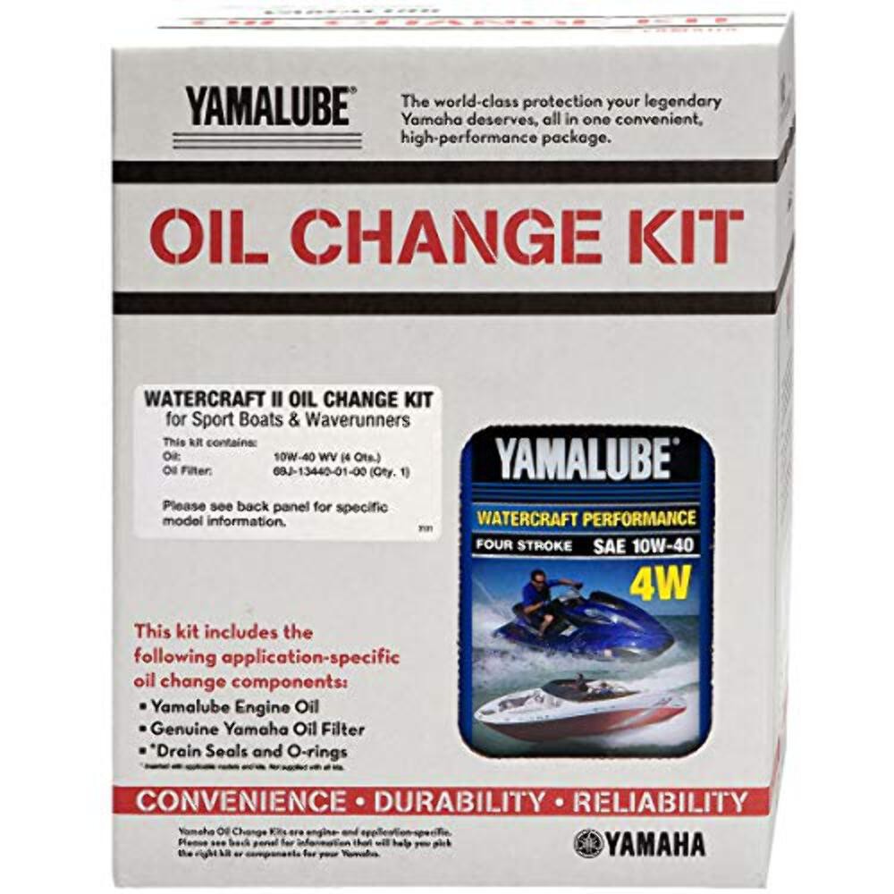 Yamaha OEM Oil Change Kit - LUB-WTRCG-KT-10