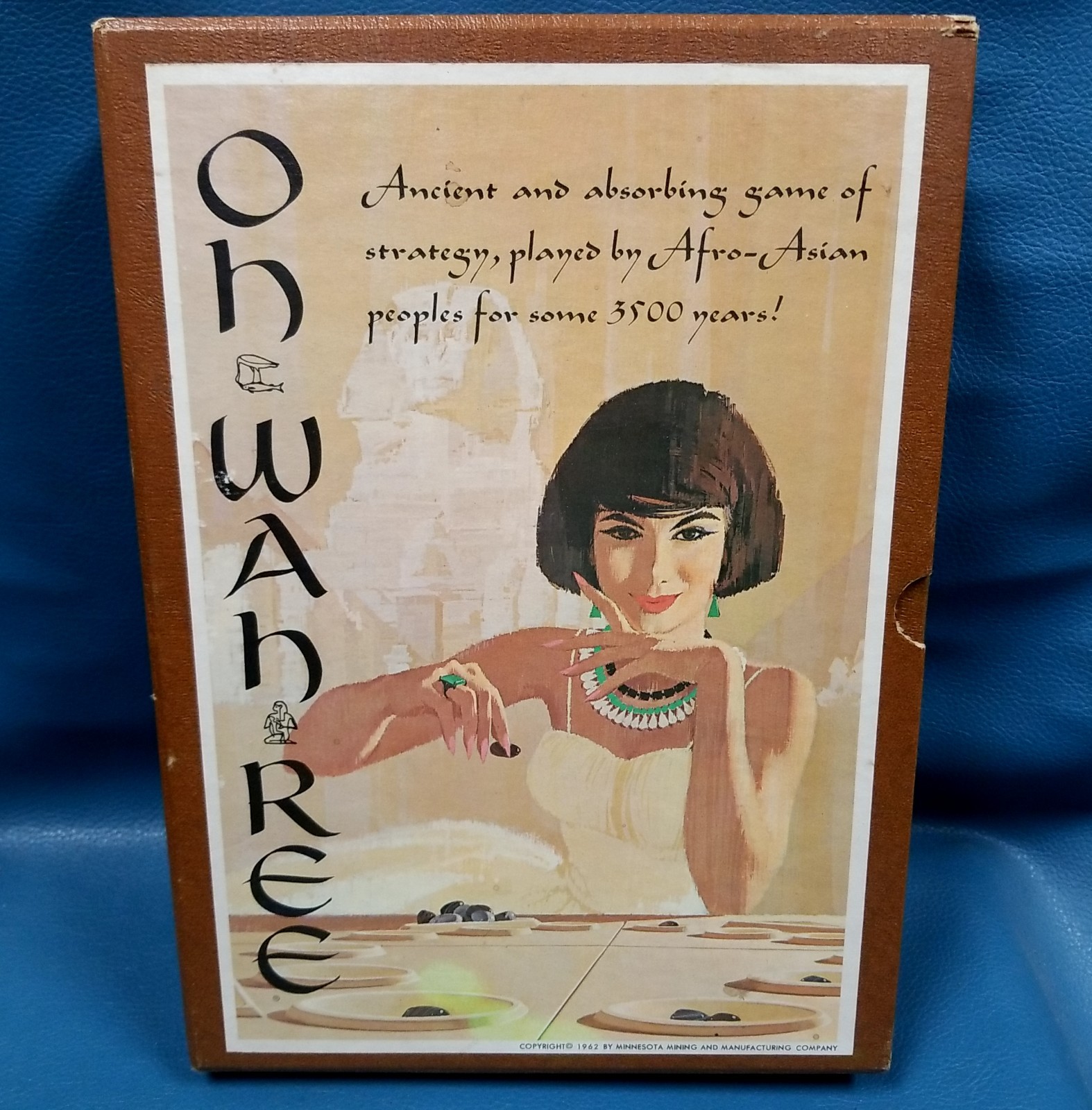 1962 Oh-Wah-Ree Vintage 3M Bookshelf Game Minnesota Mining MFG Co