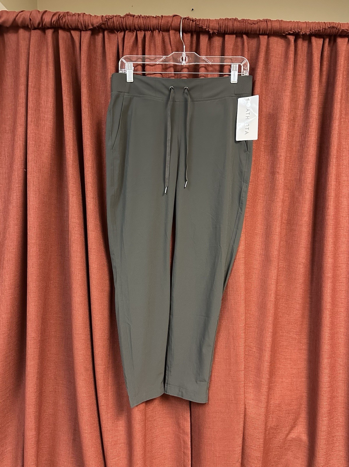 6 NWT Athleta Midtown Ankle Pant Arol Jogger Travel Workout Crop Women Small S