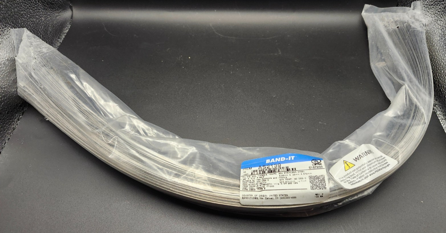 100 Pack Band-It 1/4 100 Pack Band-It 1/4