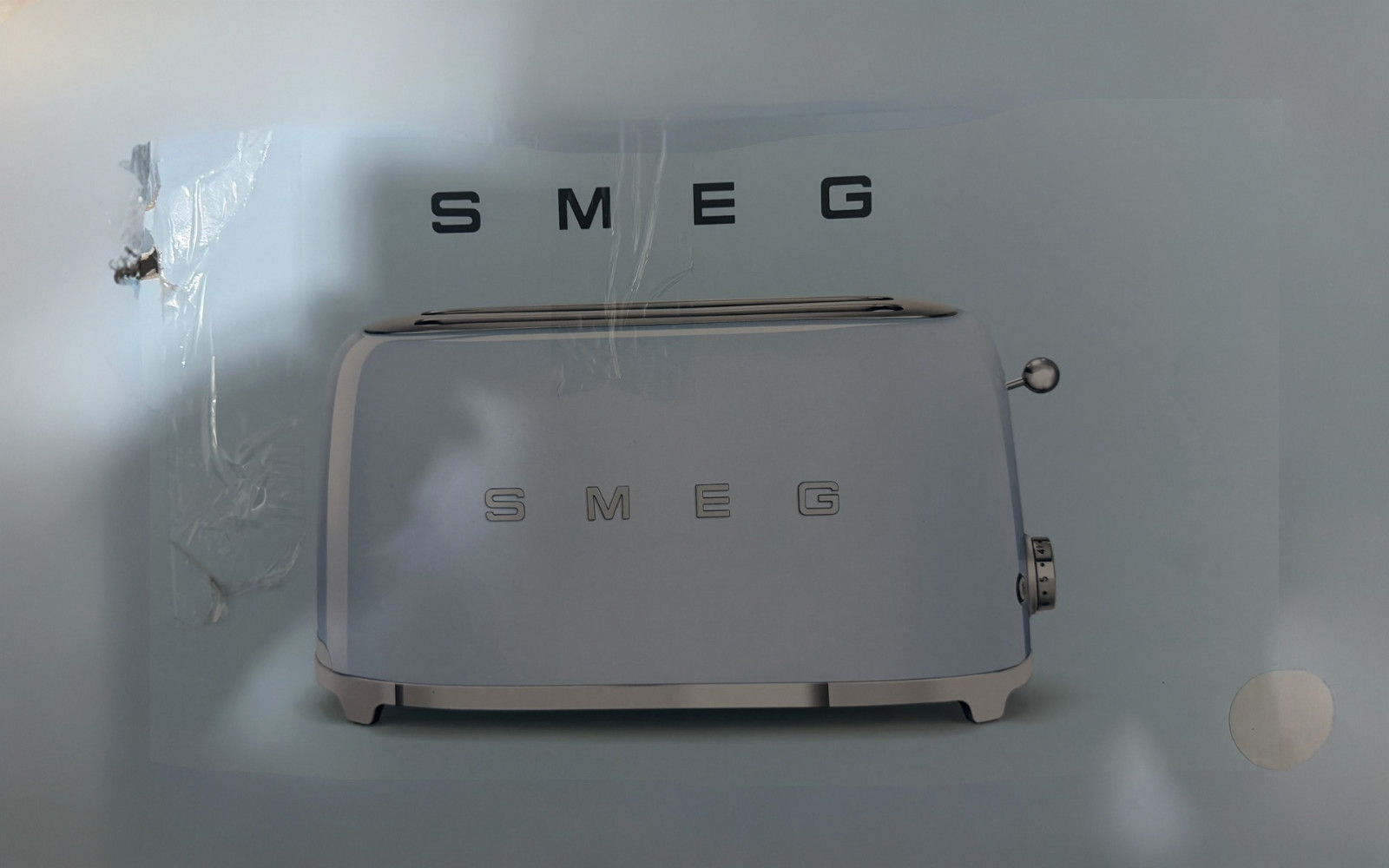 Smeg TSF02SSUS Retro Style Stainless Steel Toaster (E10031844) [DAMAGED BOX] NEW