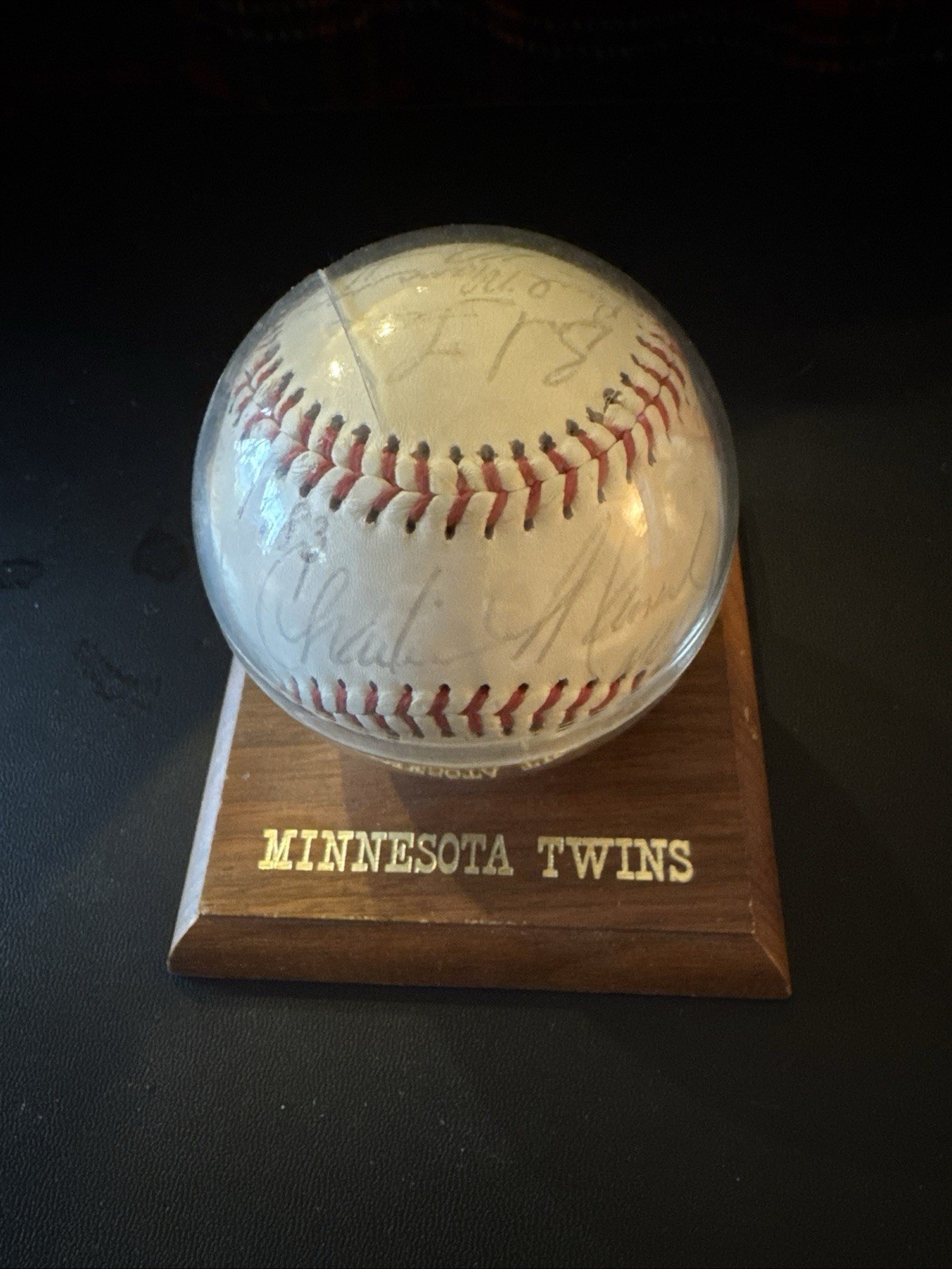 1983 Autographed Minnesota Twins Team Baseball