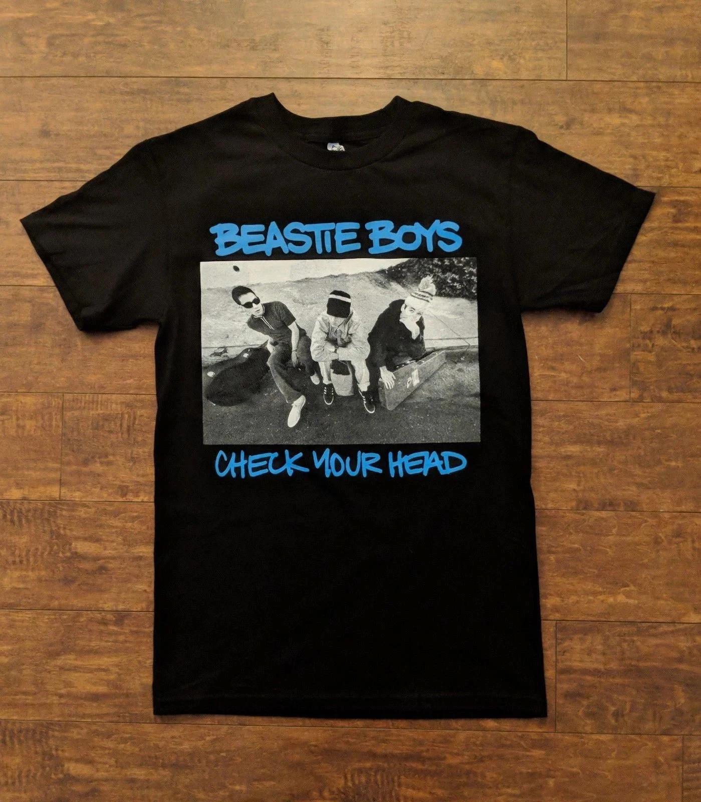 BEASTIE BOYS CHECK YOUR HEAD T-shirt Black Men S-5XL
