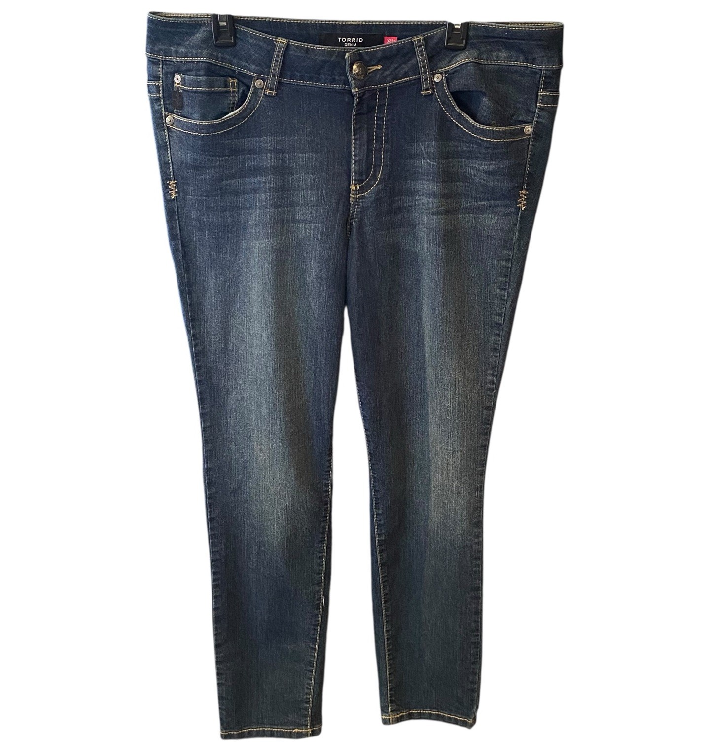 Torrid Sample Denim Dark Wash Sophia Skinny Jeans Womens Plus Size 20S NWT Torrid Sample Denim Dark Wash Sophia Skinny Jeans Womens Plus Size 20S NWT