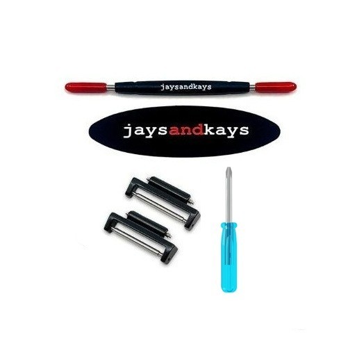 JaysAndKays® 16mm-Lug Large Profile Metal Strap Adapters for GShock 22mm 24mm