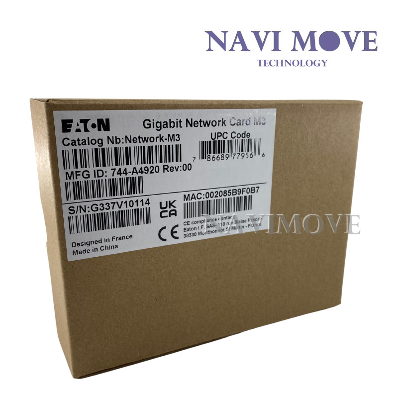 New In Box Eaton Gigabit Network-M3 Card for UPS and PDU Shipped From US New In Box Eaton Gigabit Network-M3 Card for UPS and PDU Shipped From US