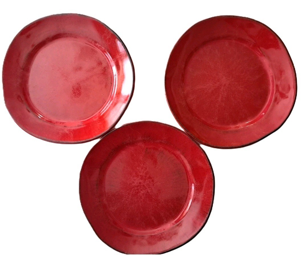 Lot 3 Crate & Barrel Salad Plate 9\ Lot 3 Crate & Barrel Salad Plate 9\