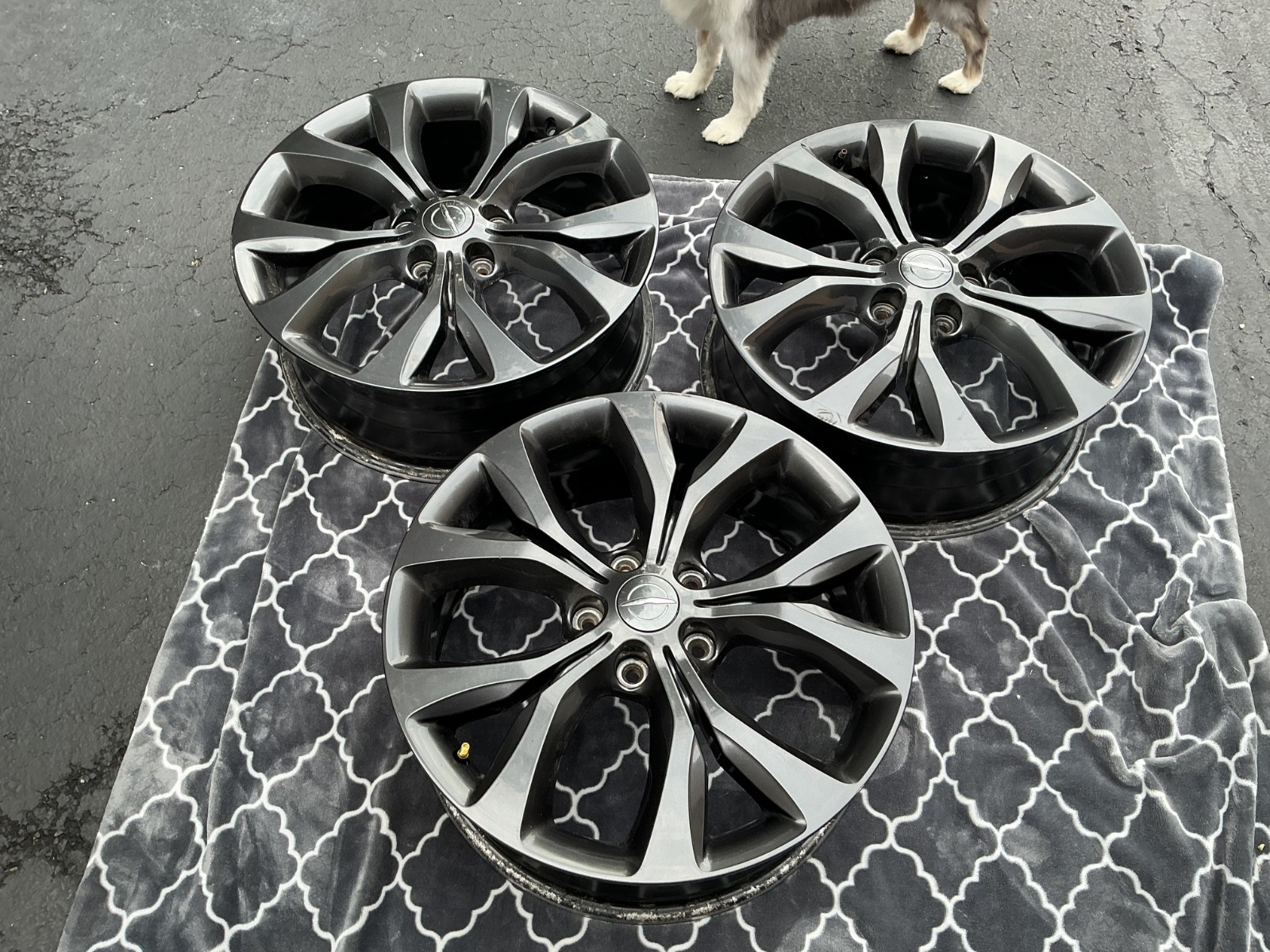 Wheel Road Wheel Aluminum 20x7-1/2 5 Y Spoke Opt Wpa Fits 17-20 PACIFICA 1213281