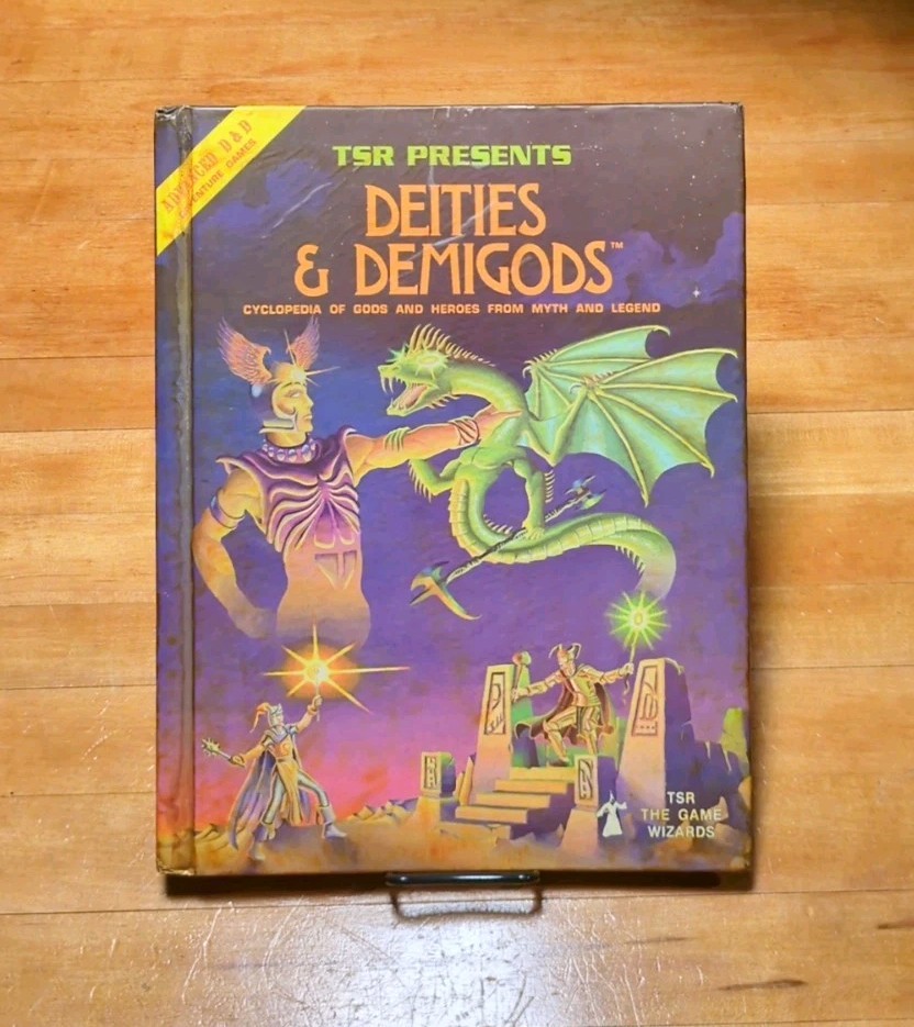 TSR Advanced Dungeons & Dragons Deities & Demigods Cyclopedia 1980 TSR Advanced Dungeons & Dragons Deities & Demigods Cyclopedia 1980
