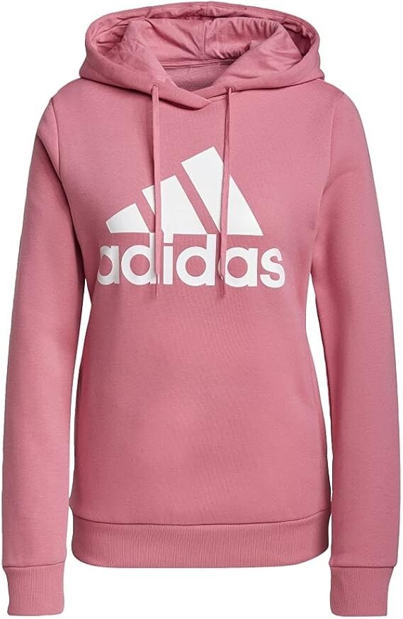 Adidas Loungewear Sweater Essentials Logo Fleece Hoodie H42013 - Pink Adidas Loungewear Sweater Essentials Logo Fleece Hoodie H42013 - Pink