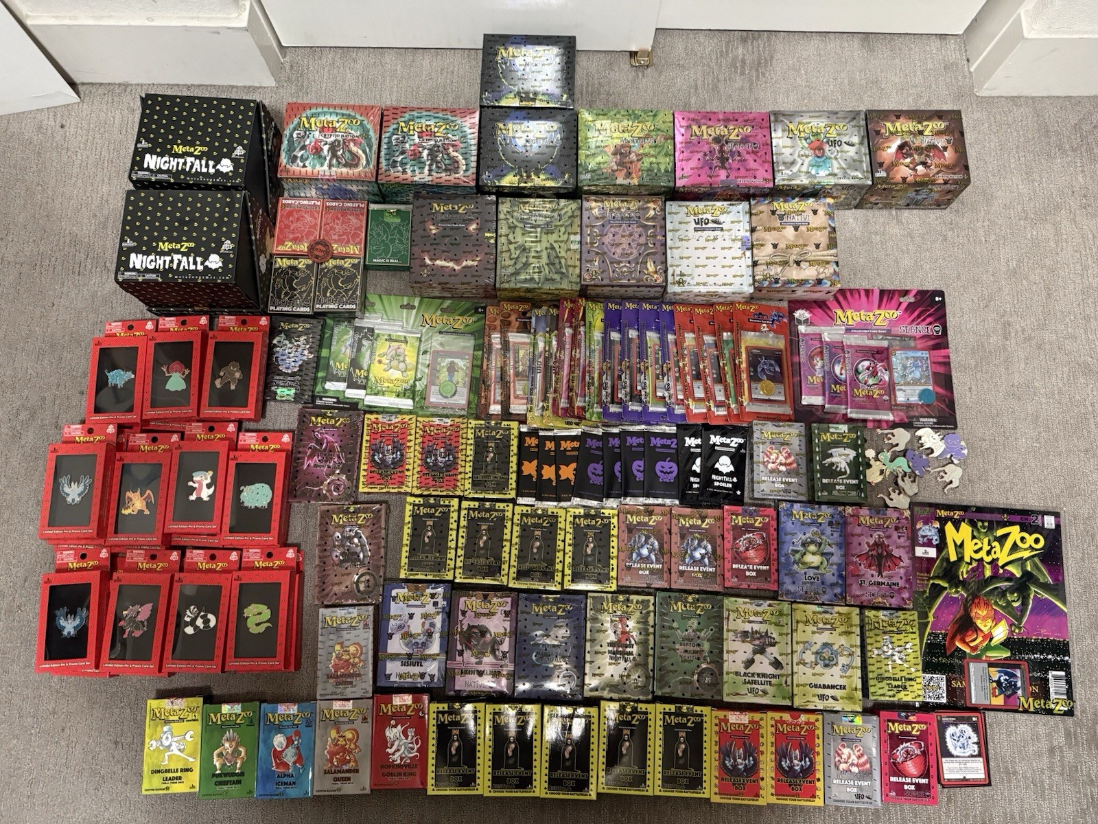 Massive OG MetaZoo Sealed Lot + Extras