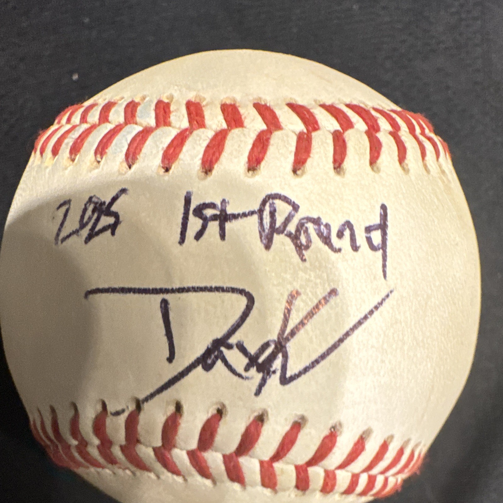 Dax Kilby 2025 autographed 1st round pick baseball , MILB Baseball Dax Kilby 2025 autographed 1st round pick baseball , MILB Baseball