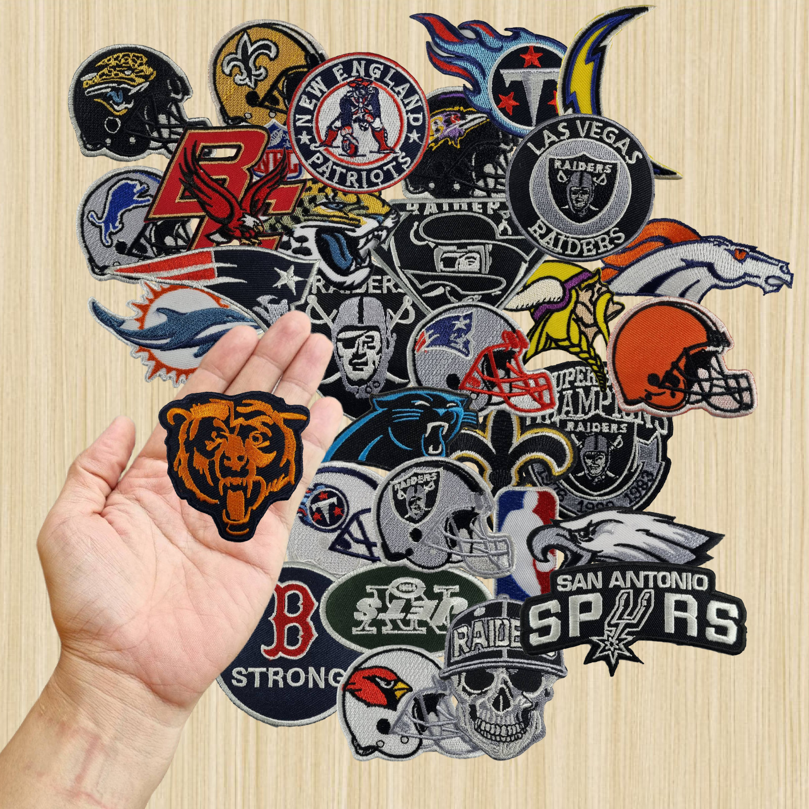 LOT LOGO WHOLESALE LANDOMOPENS SHIELD FOOTBALL SPORT EMBROIDERED IRON ON PATCHES LOT LOGO WHOLESALE LANDOMOPENS SHIELD FOOTBALL SPORT EMBROIDERED IRON ON PATCHES