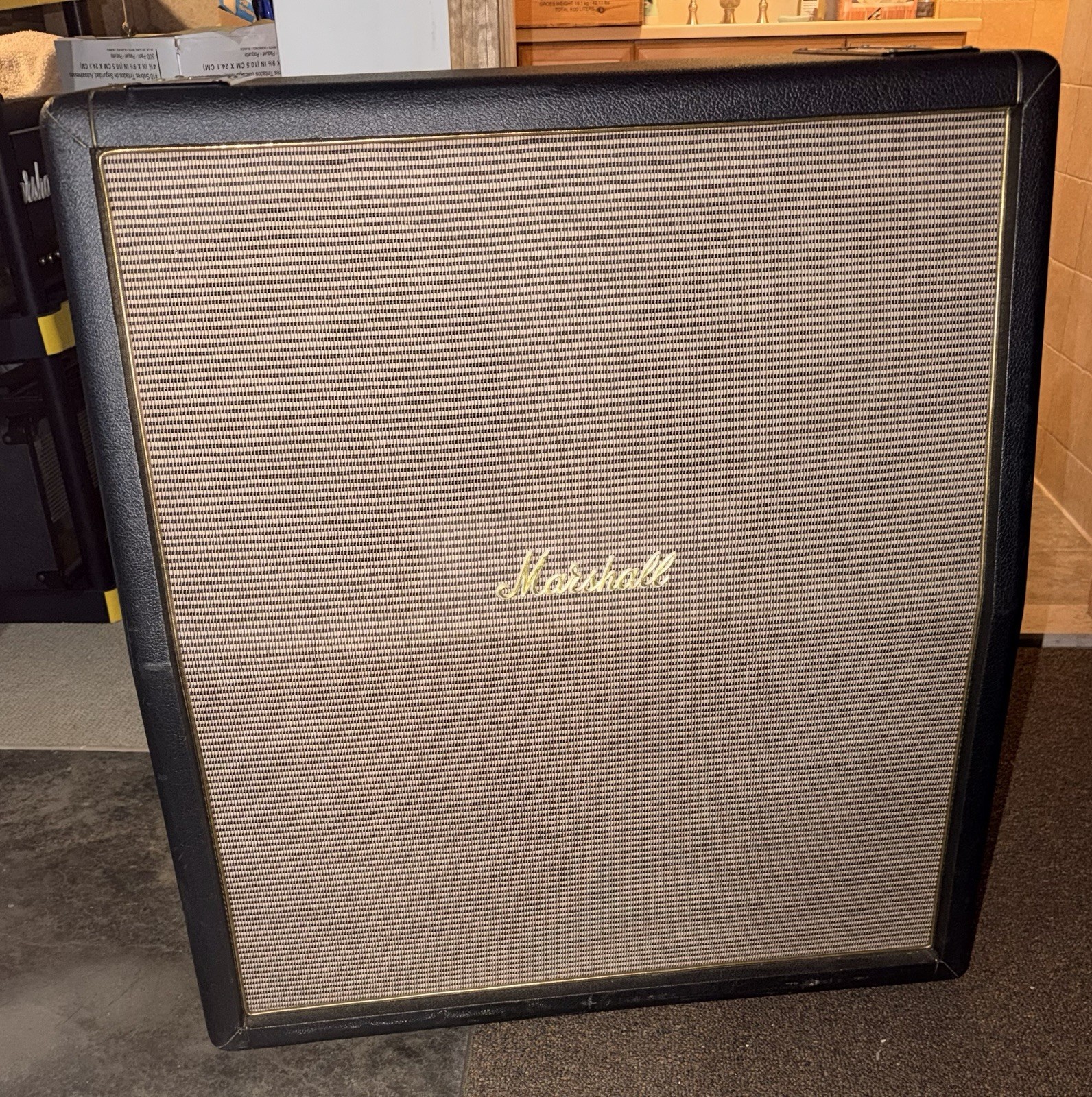 Marshall 1960TV 4x12 Angled Guitar Speaker Cabinet Celestion Greenbacks 100 Watt