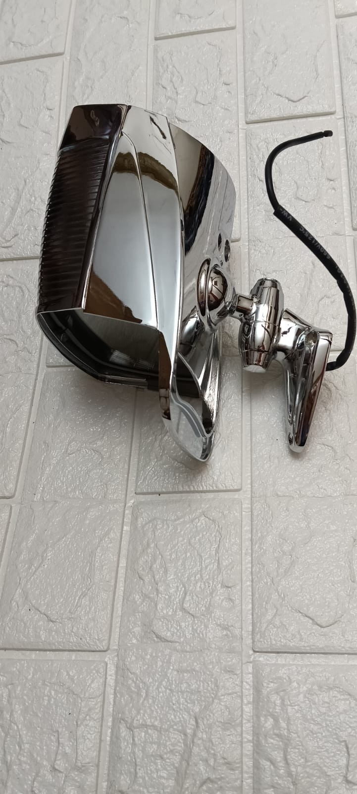 Vintage Nuvue Spot Mirror, Chrome Retro Nuvue USA CLASSİC CAR IMPALA. 1958 Vintage Nuvue Spot Mirror, Chrome Retro Nuvue USA CLASSİC CAR IMPALA. 1958