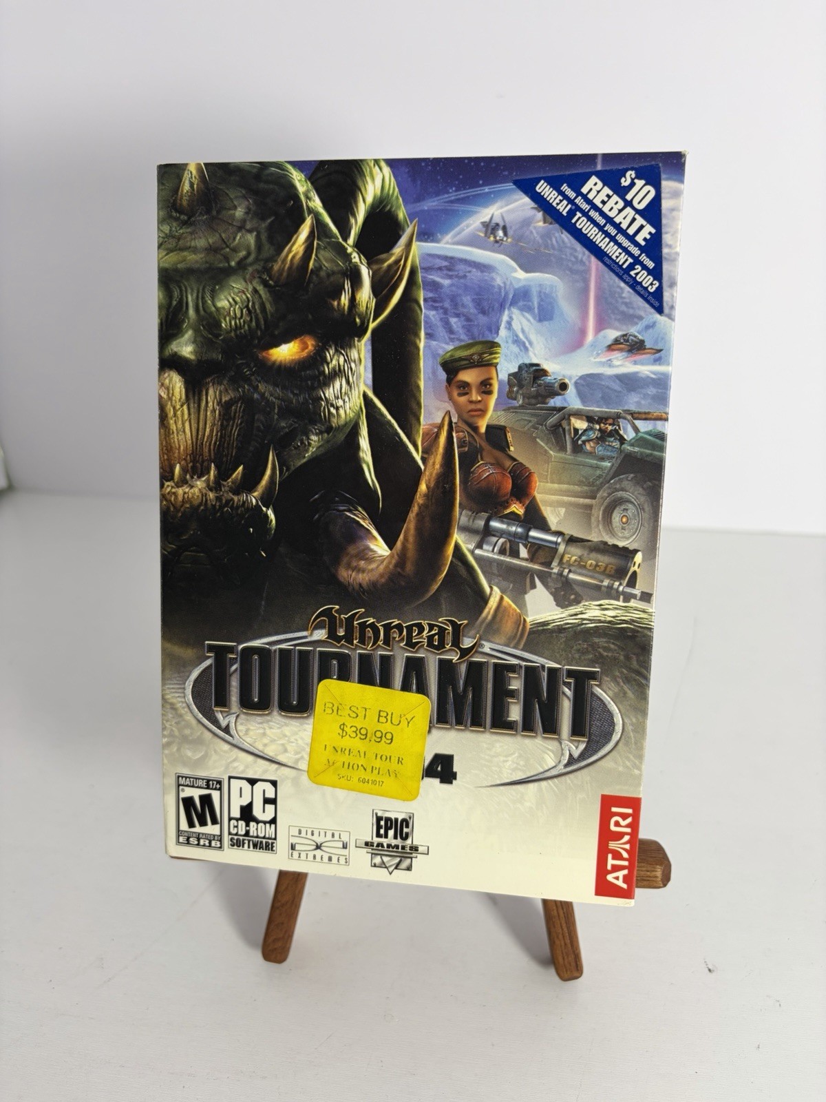 Unreal Tournament 2004 PC CD-ROM Game Big Box Brand New Factory Sealed 