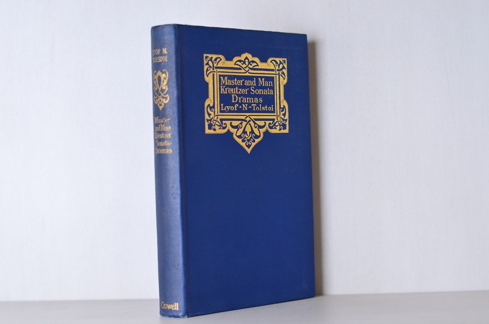 Antique Master and Man Kreutzer Sonata Dramas by Leo Tolstoy 1899 Crowell Antique Master and Man Kreutzer Sonata Dramas by Leo Tolstoy 1899 Crowell
