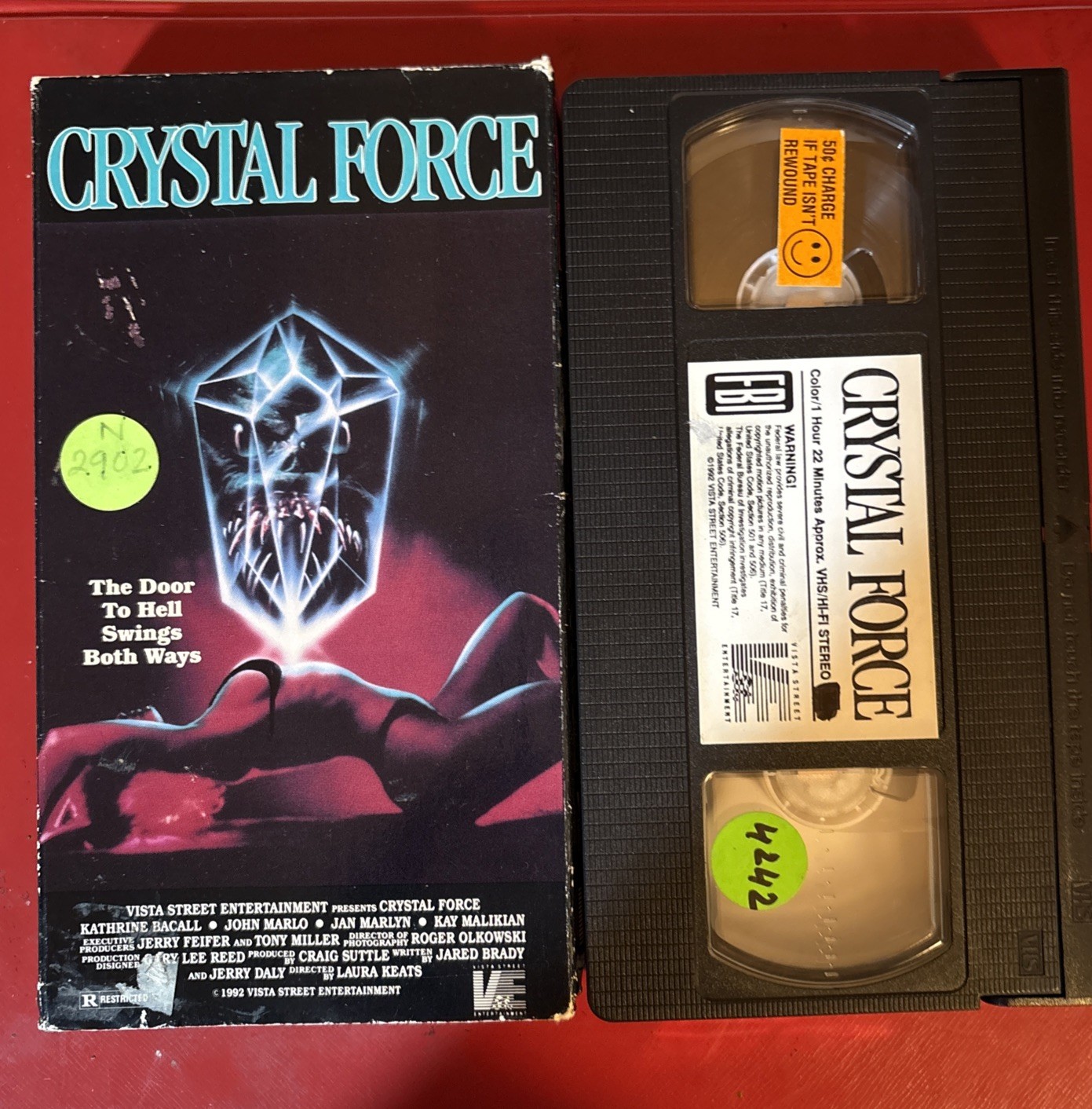 Vintage Vhs Crystal Force EXTREMELY RARE 
