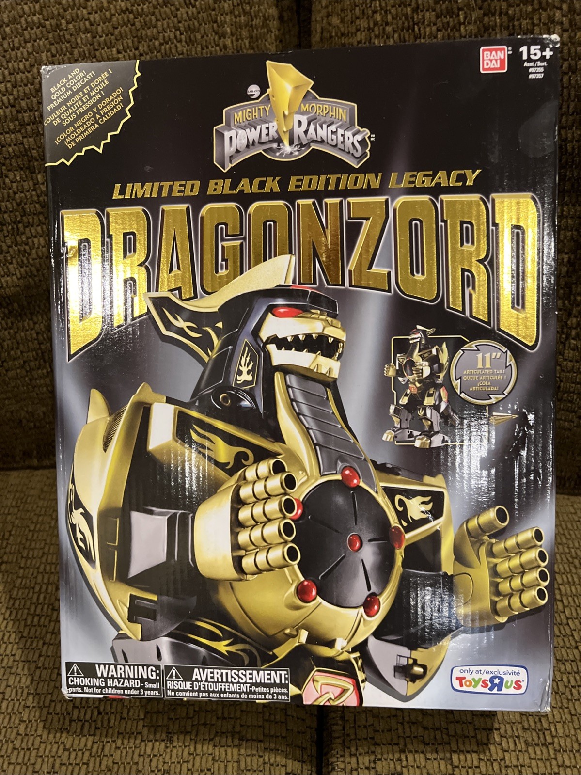 Bandai Mighty Morphin Power Rangers Limited Black Edition Legacy Dragonzord Mint Bandai Mighty Morphin Power Rangers Limited Black Edition Legacy Dragonzord Mint