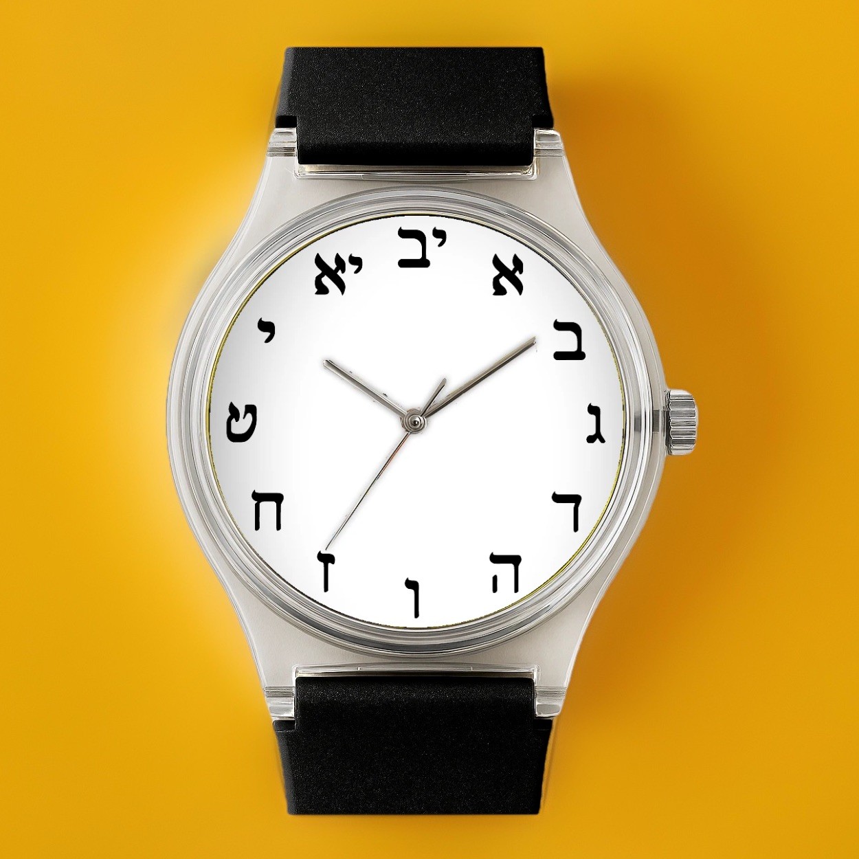 Hebrew Numerals Judaica reduced rate Wristwatch Wrist Watch