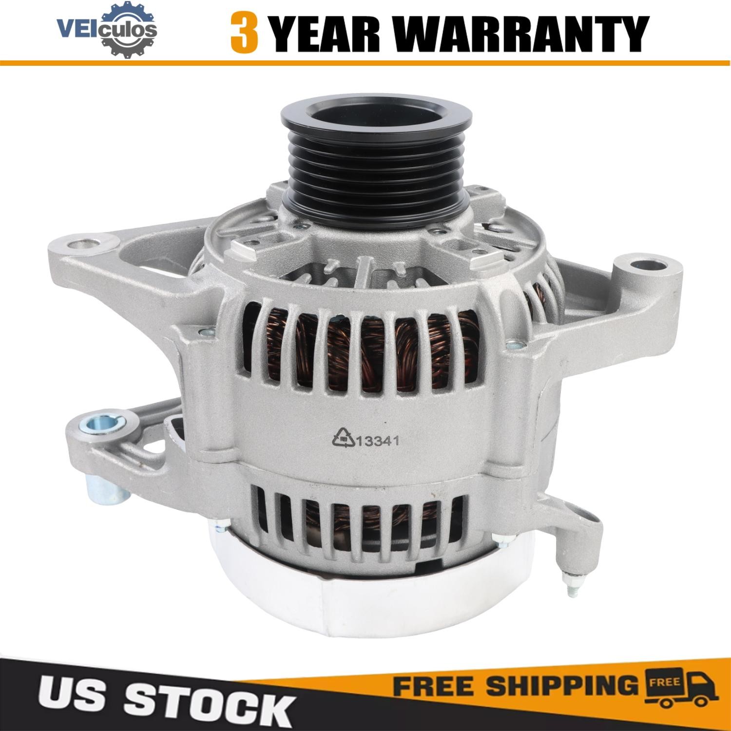 13341 Alternator for 1991-1998 Jeep Wrangler 1991-1996 Jeep Cherokee 2.5 4.0L