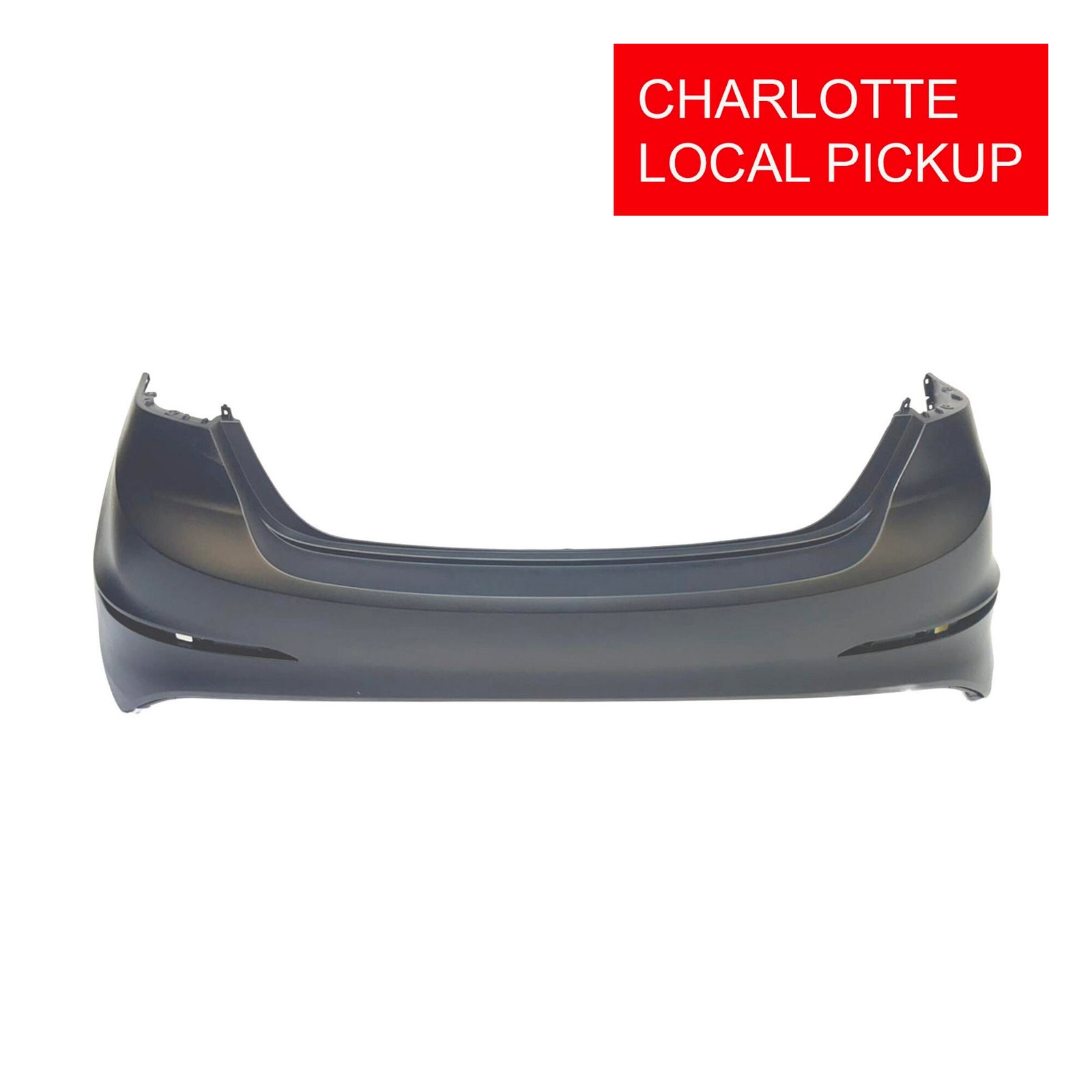 2017-2018 Hyundai Elantra Sedan Primed Rear Bumper Cover HY1100212. NC