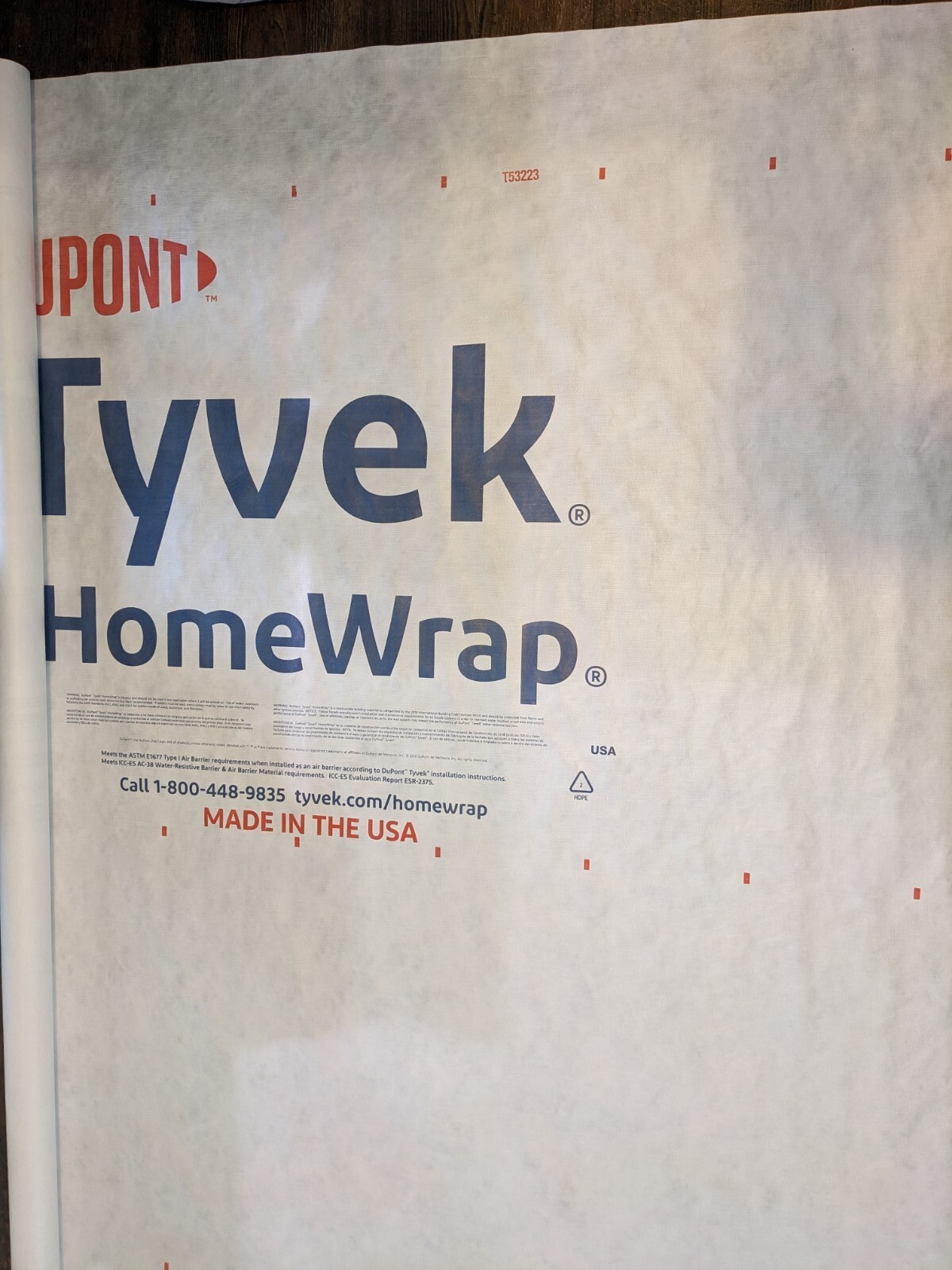 8X6 ft Tyvek HomeWrap Ground Sheet Cloth Moisture Barrier Tent Camping Footprint