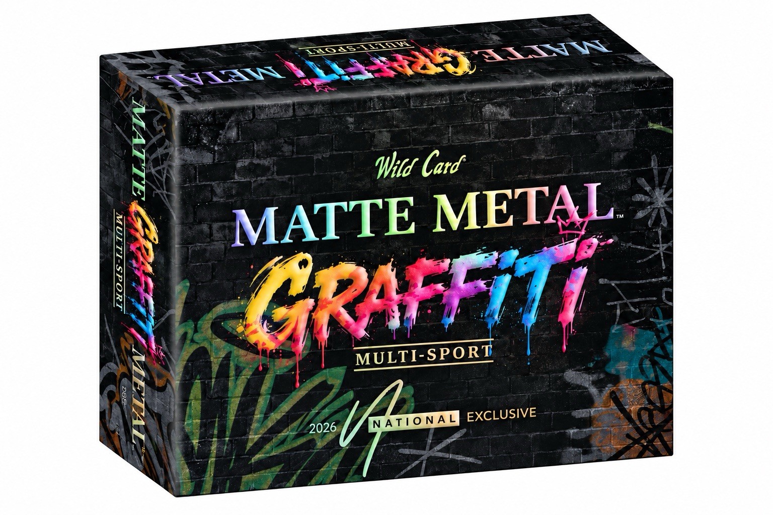 Wild Card Matte Metal Graffiti Multi-sport National Exclusive 2026