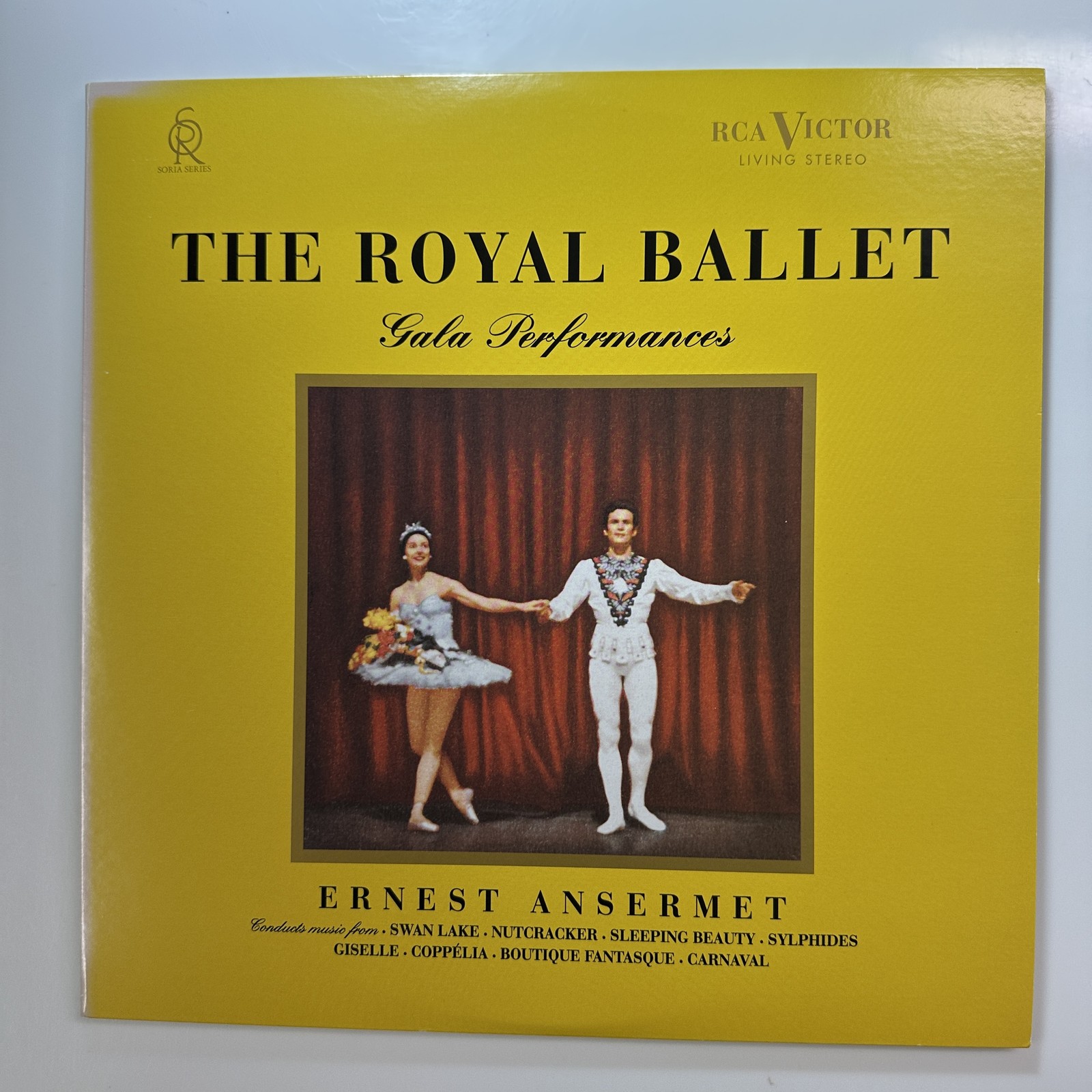 The Royal Ballet Gala Performances LP Vinyl Record Ernest Ansermet Living Stereo